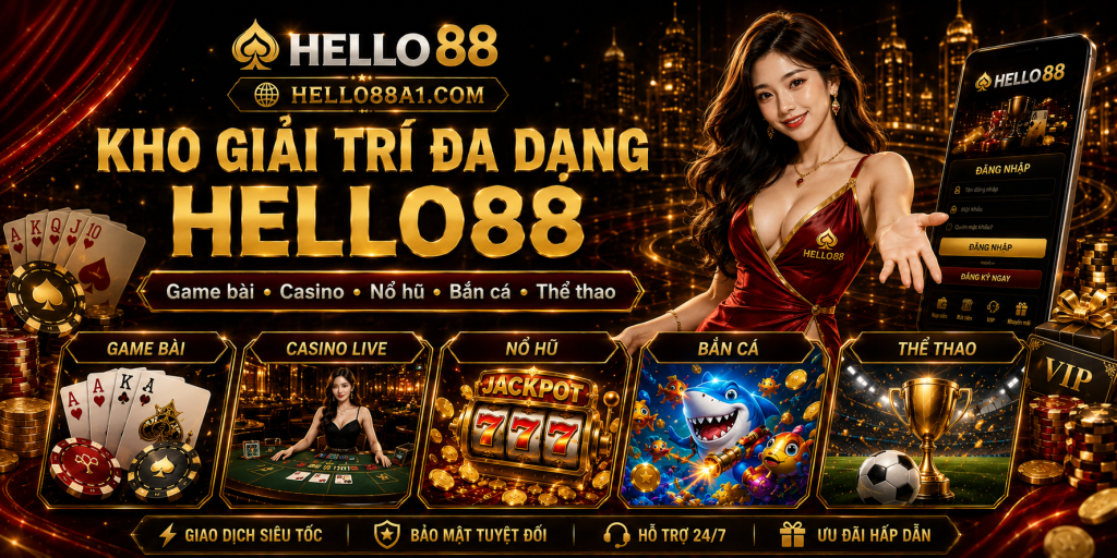 Sảnh game trực tuyến kho trò chơi đa dạng cùng nhiều khuyến mãi hấp dẫn mổi ngày