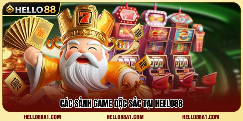 Các sảnh game hấp dẫn thu hút đông đảo người tham gia
