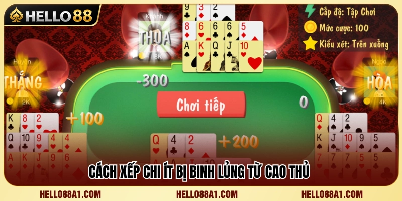 Mẹo sắp xếp các chi hợp lý để hạn chế binh lủng 